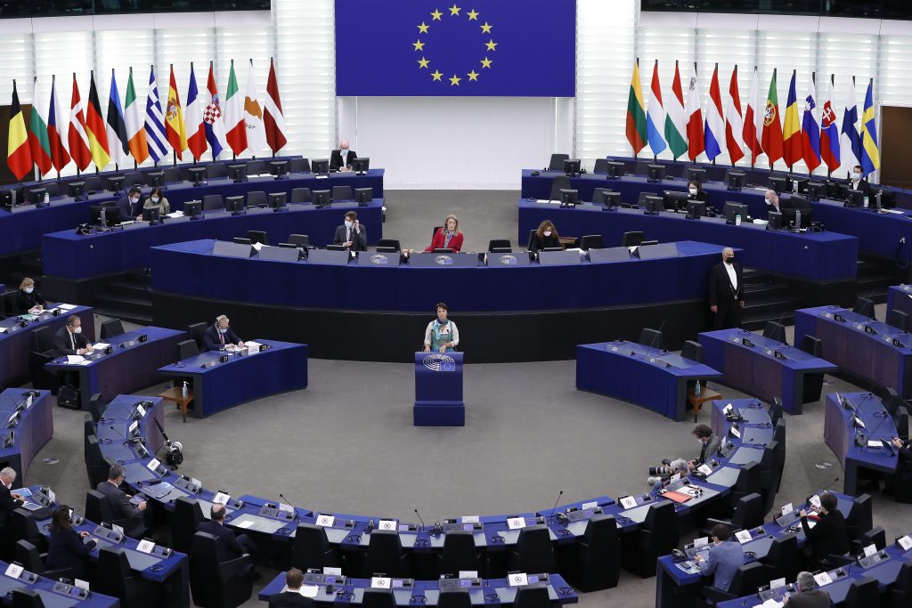 European Parliament plenary session in Strasbourg