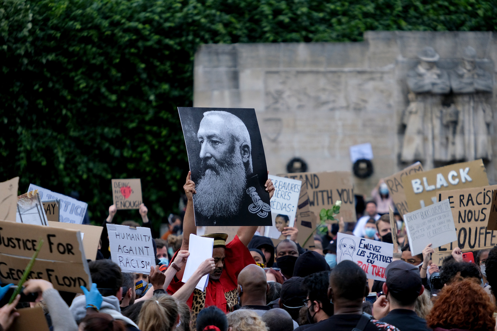 Demonstrators,Take,Part,In,A,Protest,March,To,Express,Their