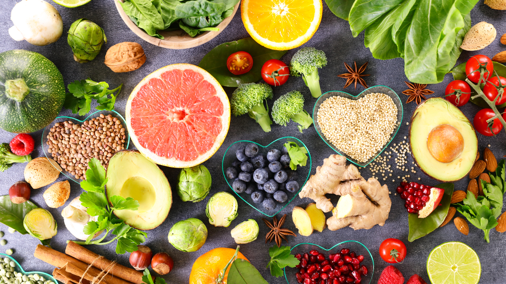 Health,Food,Selection-,Top,View