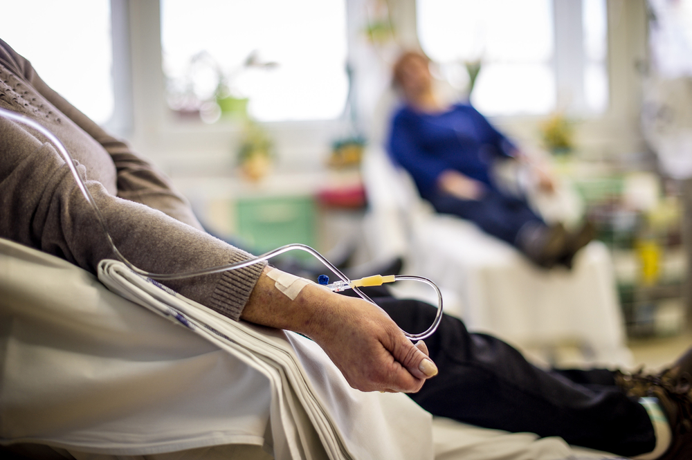 Cancer,Patients,Receiving,Chemotherapy,Treatment,In,A,Hospital.