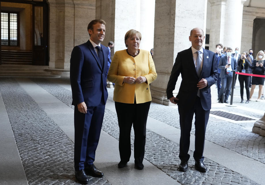 African Union and European Union meeting at the French embassy in Rome