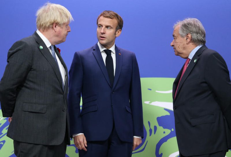COP26 : les dirigeants au pied du mur
