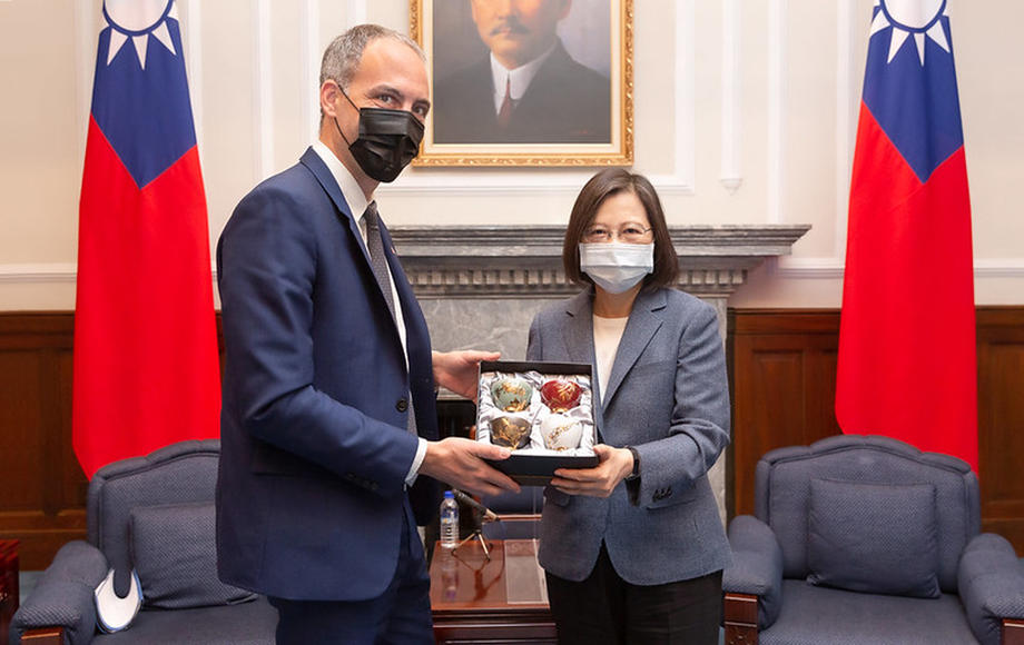 First Formal European Delegation Meets Taiwan President Tsai Ing-wen