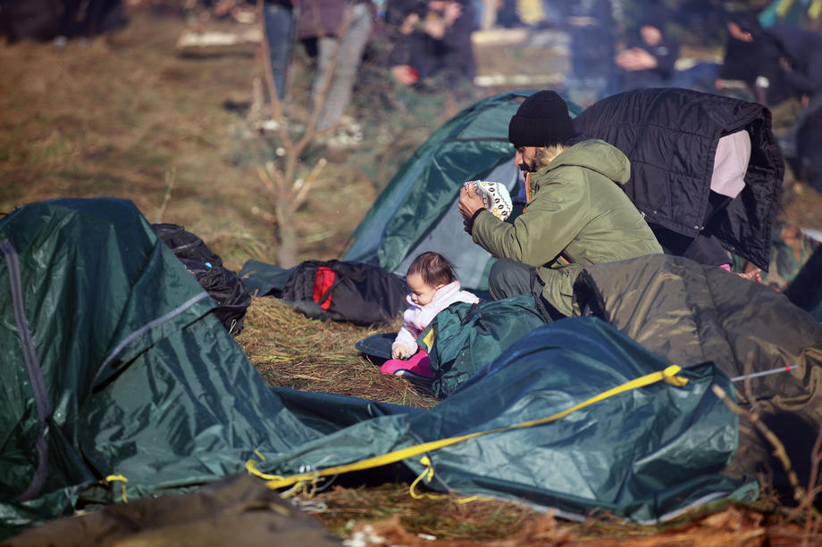 Belarusian-Polish border situation