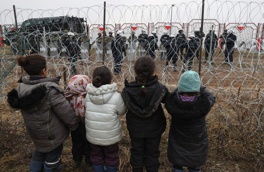 Belarusian-Polish border situation