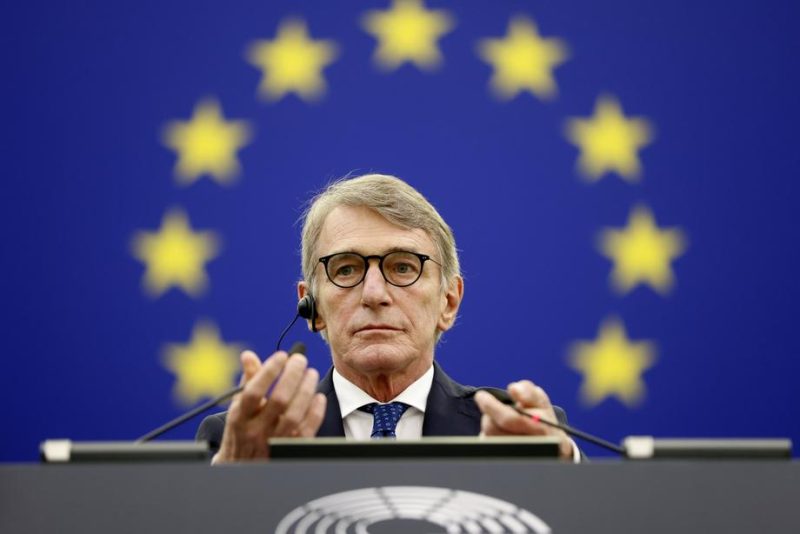 Le président du Parlement européen David Sassoli est mort