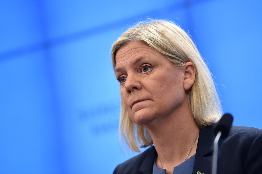Budget vote in Sweden