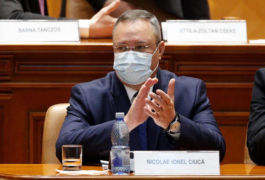 Romanian new Prime Minister Nicolae Ciuca passed his cabinet through a confidence vote