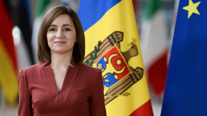 « Rejoindre l’UE est notre choix », a déclaré la présidente moldave à l’intention de la Russie
