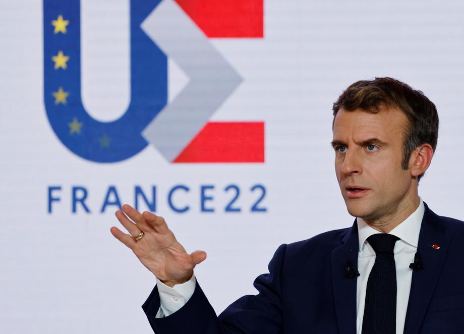 Press conference on France assuming EU presidency