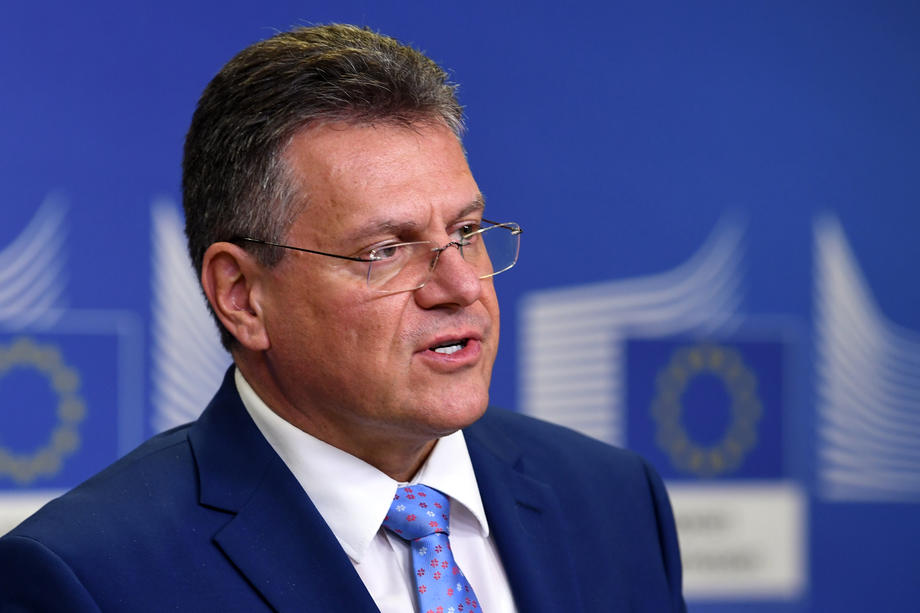 Maros Sefcovic, Vice President of the EU Commission for Interinstitutional Relations and Foresight