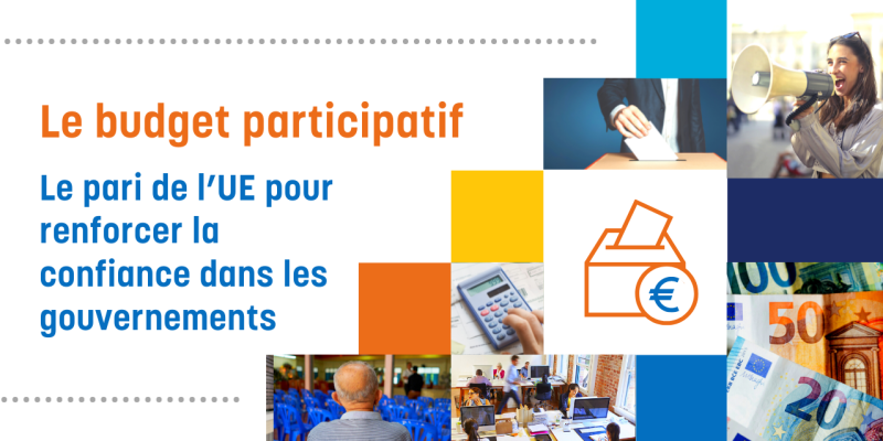 Le budget participatif : le pari de l’UE pour renforcer la confiance dans les gouvernements
