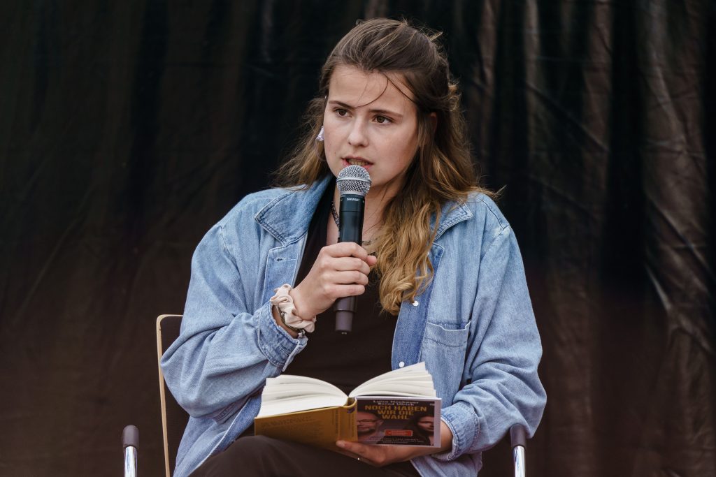 Climate activist Luisa Neubauer and Die Zeit deputy editor in chief Bernd Ulrich present their book ?We still have the Choice?