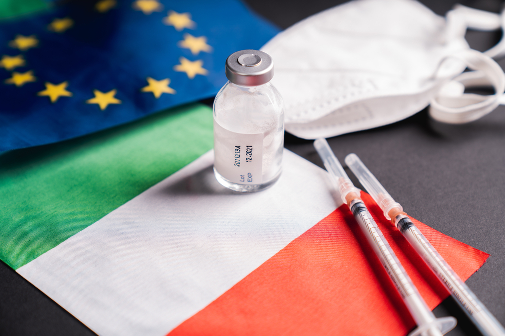 Coronavirus,Vaccine,In,Italy.,Treatment,In,Italy.,Medicine,,Vaccination,And