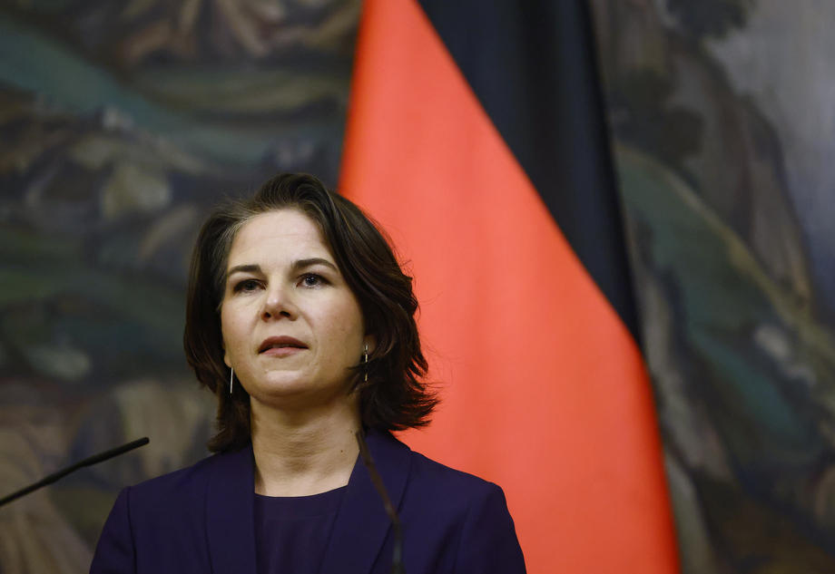 German Federal Foreign Minister Annalena Baerbock visits Moscow