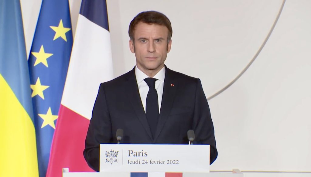 Message à la nation Emmanuel Macron