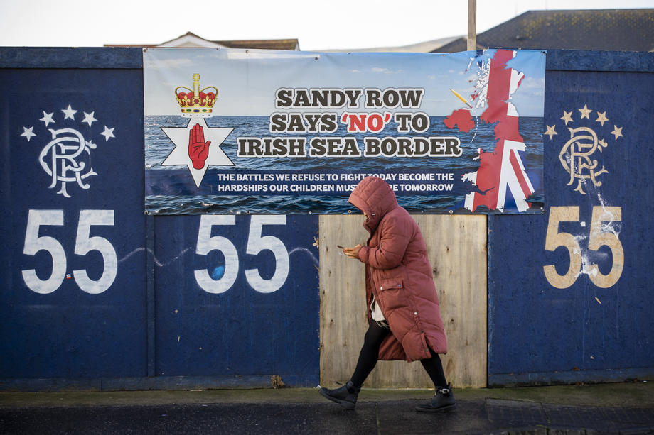 NI high court suspends Poots&rsquo; post-brexit border checks at Irish Sea