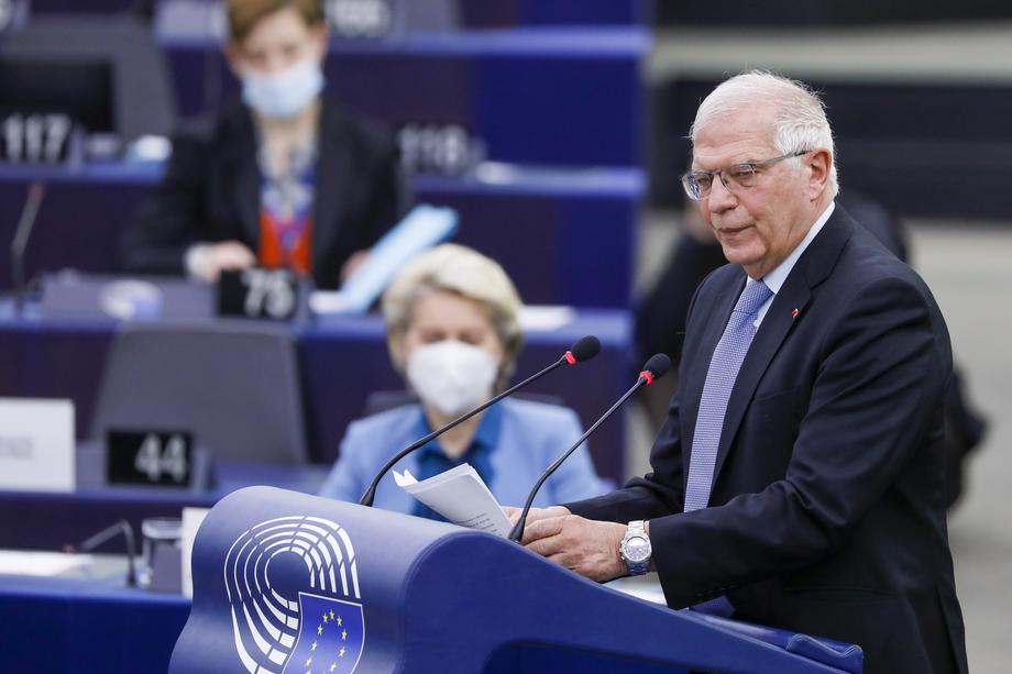 European Parliament session in Strasbourg