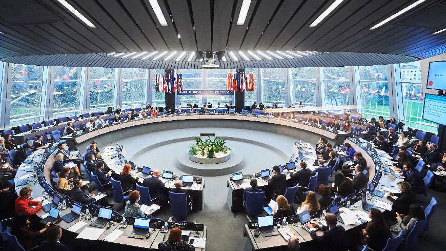 Council of Europe meeting room