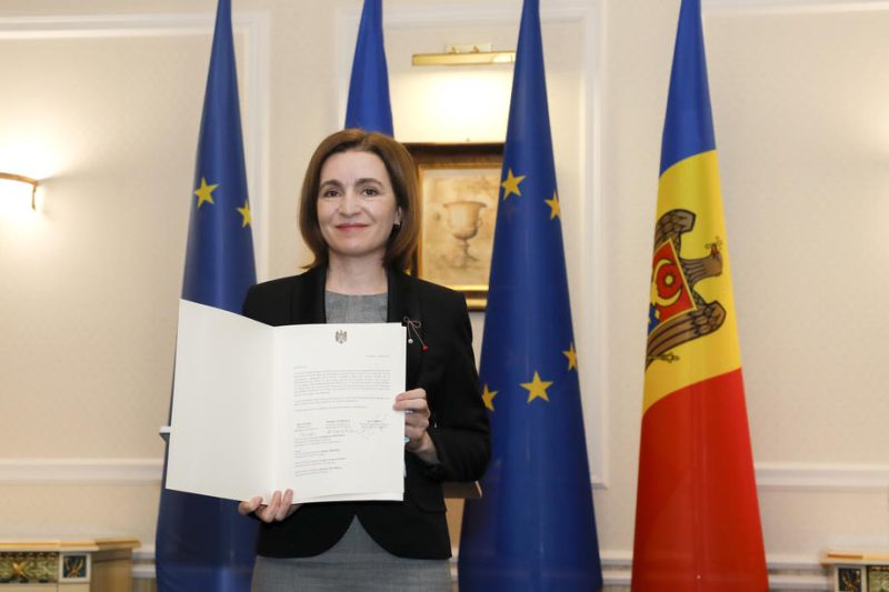 Après l’Ukraine et la Géorgie, la Moldavie dépose une demande d’adhésion accélérée à l’UE