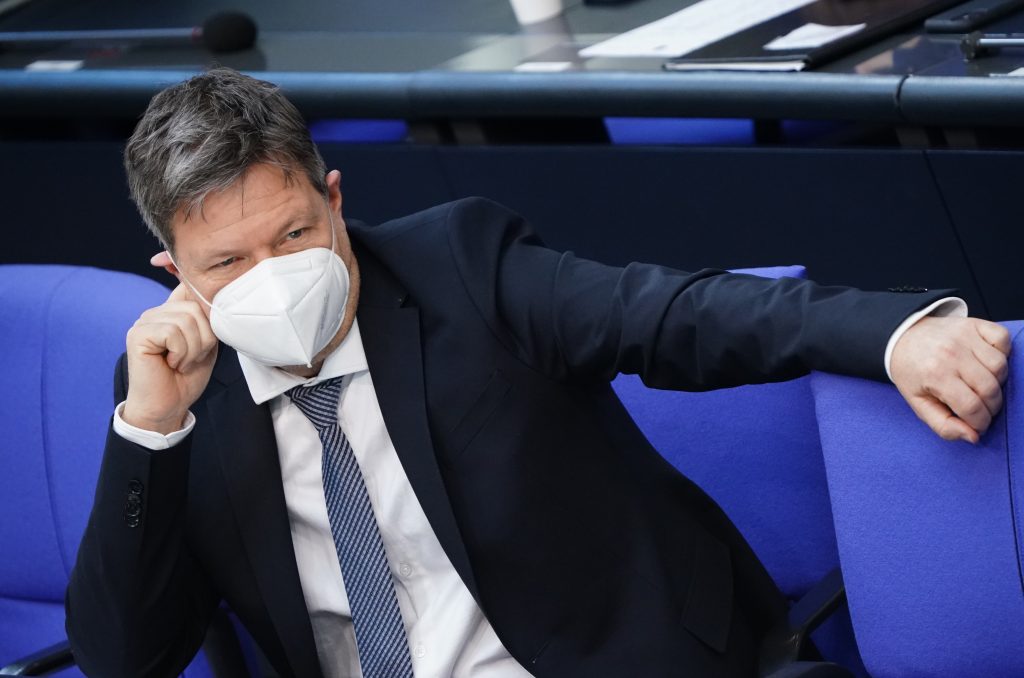 German Chancellor Olaf Scholz gives government declaration on Ukraine crisis