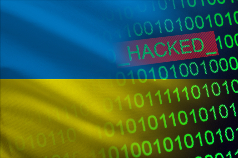 Ukraine,Hacked,State,Security.,Cyberattack,On,The,Financial,And,Banking