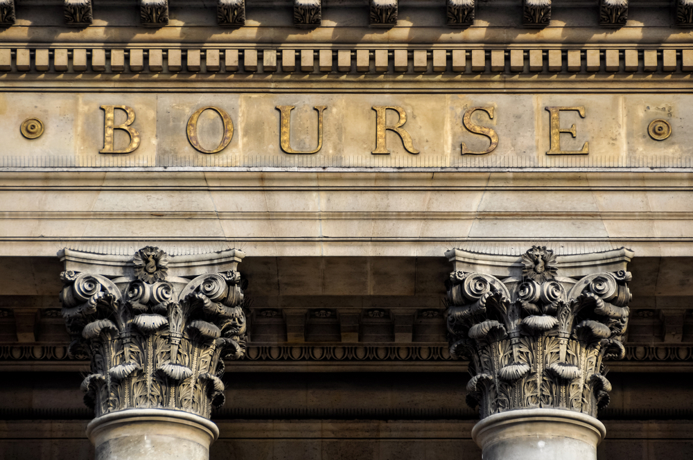 The,Bourse,,Paris,Stock,Exchange,In,France