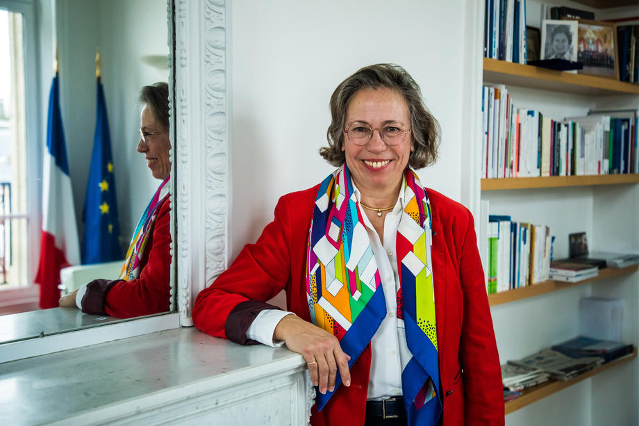 French President of the European Affairs commission of the National Assembly Sabine Thillaye