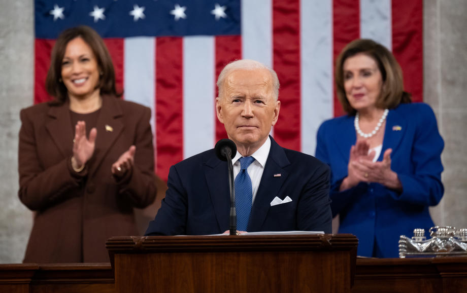The State of the Union address in Washington DC