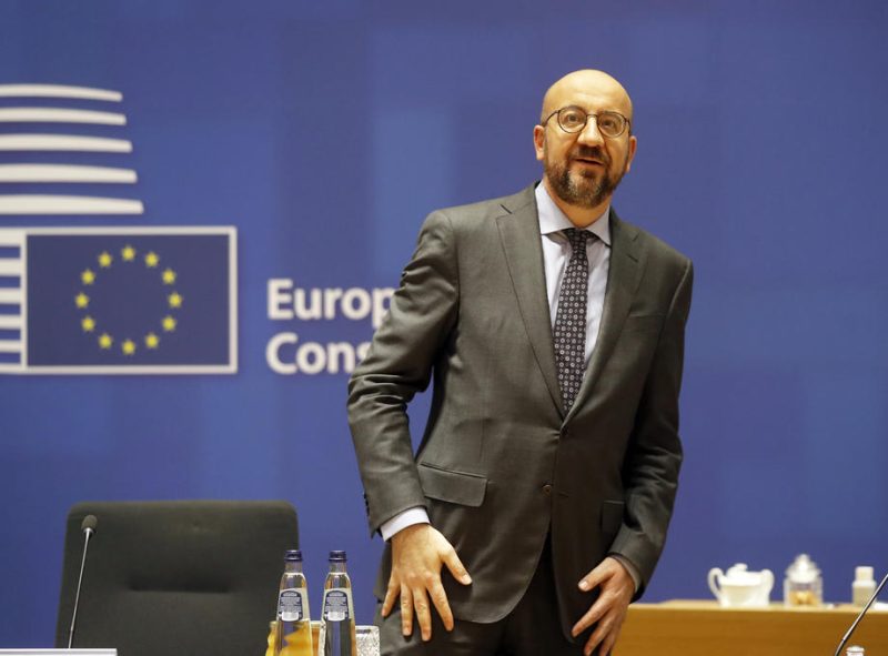 Charles Michel reconduit comme président du Conseil européen