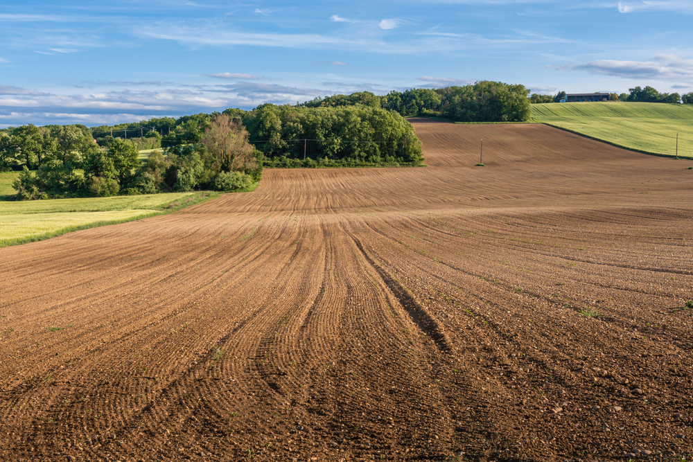 Ploughed,Fallow,Farmland,In,France