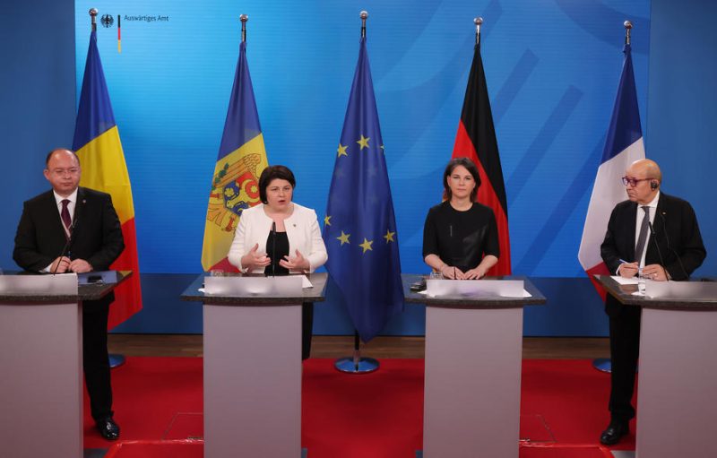 La Moldavie se voit promettre 695 millions d’euros d’aide