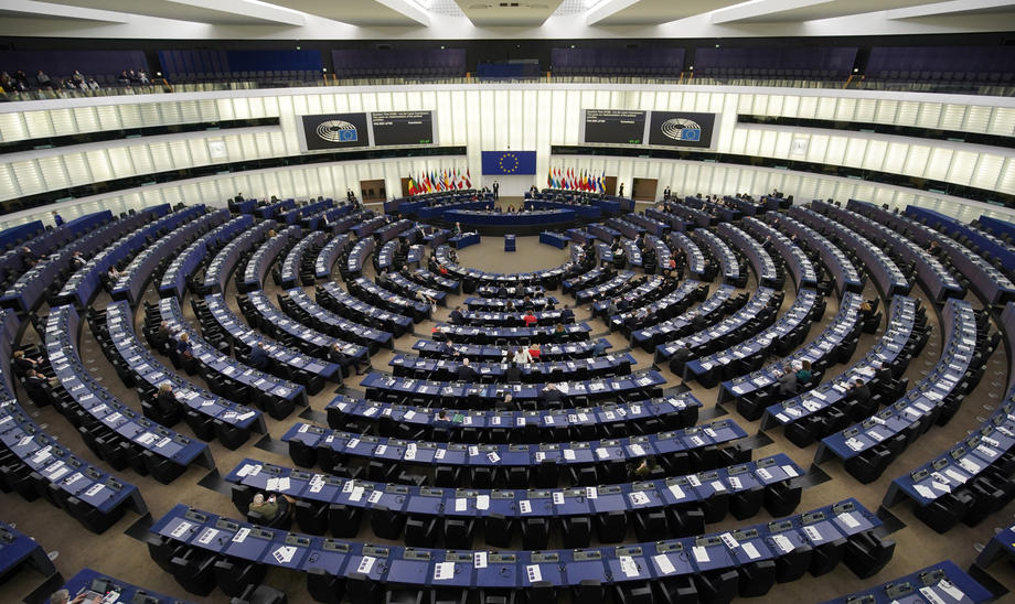 European Parliament session in Strasbourg
