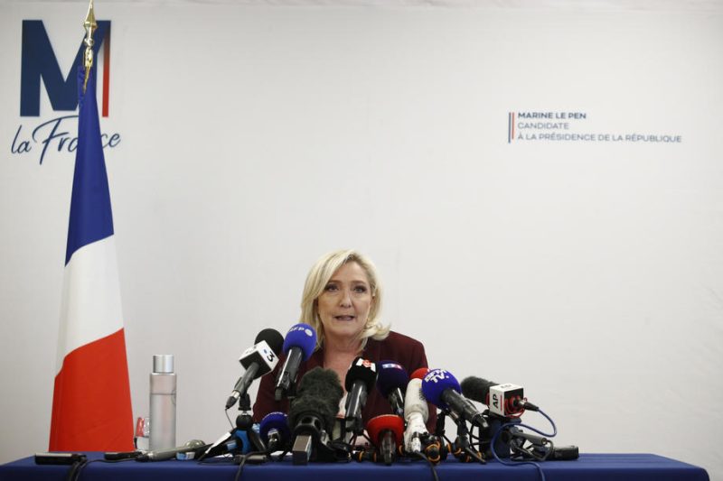 Marine Le Pen présente sa manière de gouverner