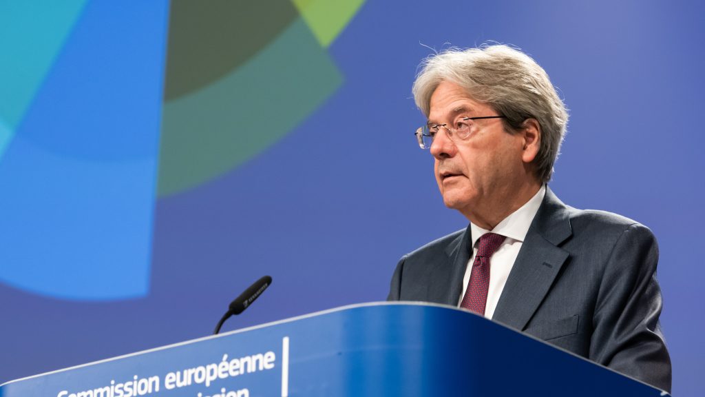 Valdis Dombrovskis, Paolo Gentiloni