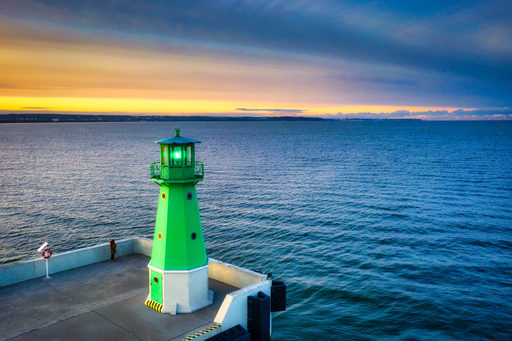 The,Lighthouse,At,The,Exit,To,The,Baltic,Sea,In