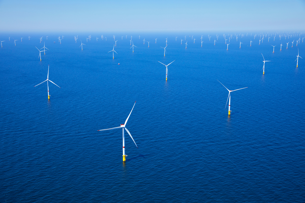 Aerial,View,Of,A,Wind,Turbine,Park,In,The,North