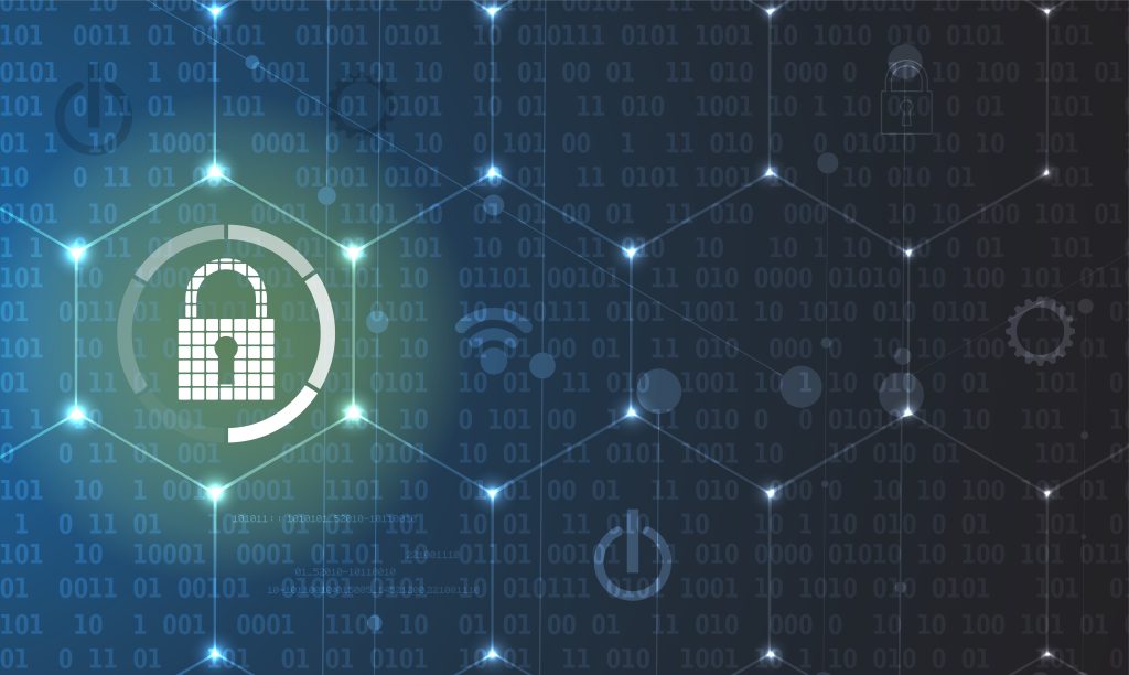 Cybersecurity,And,Information,Or,Network,Protection.,Future,Cyber,Technology,Web