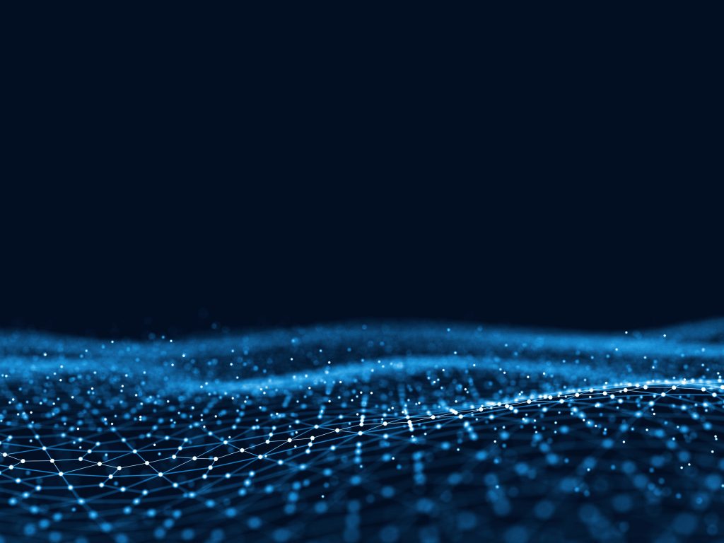 Abstract,3d,Rendering,Futuristic,Dots,And,Lines.,Computer,Geometric,Digital