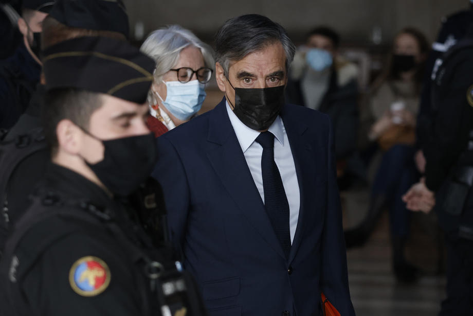 Trial of ex-French Prime Minister Fillon and his wife in Paris