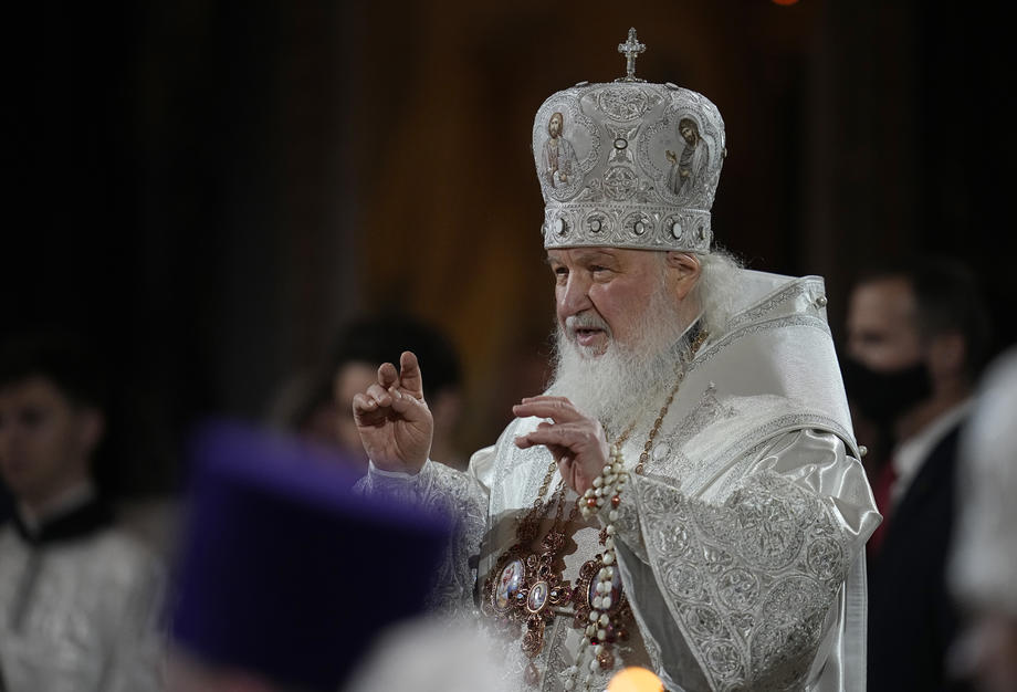 President Putin attends Orthodox Easter celebrations in Moscow