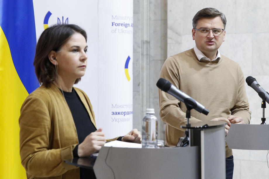 German Foreign Minister Baerbock in Kyiv
