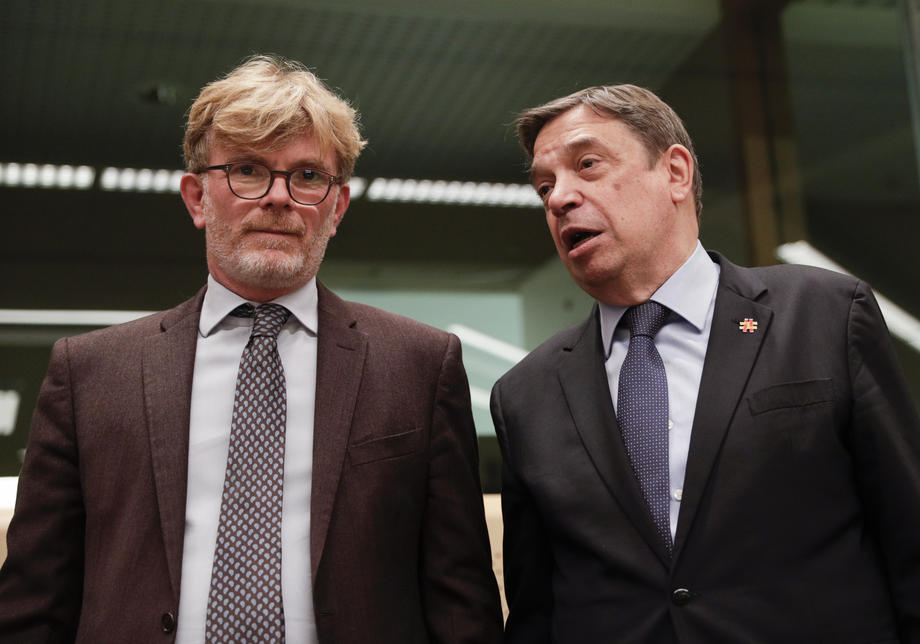 EU Agriculture and Fisheries Council in Brussels