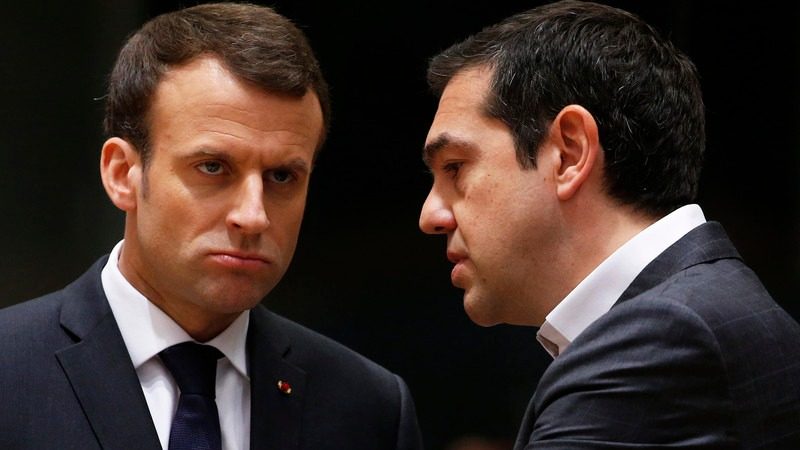 La gauche grecque fustige les politiques néolibérales de Macron
