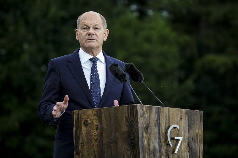 Olaf Scholz rallie les pays du G7 à son projet de « club climat »