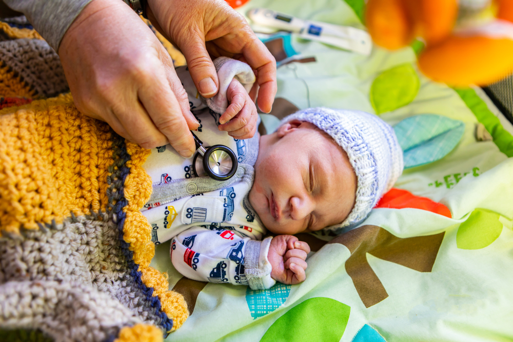 A,Beautiful,Baby,Boy,Is,Seen,In,The,First,Days