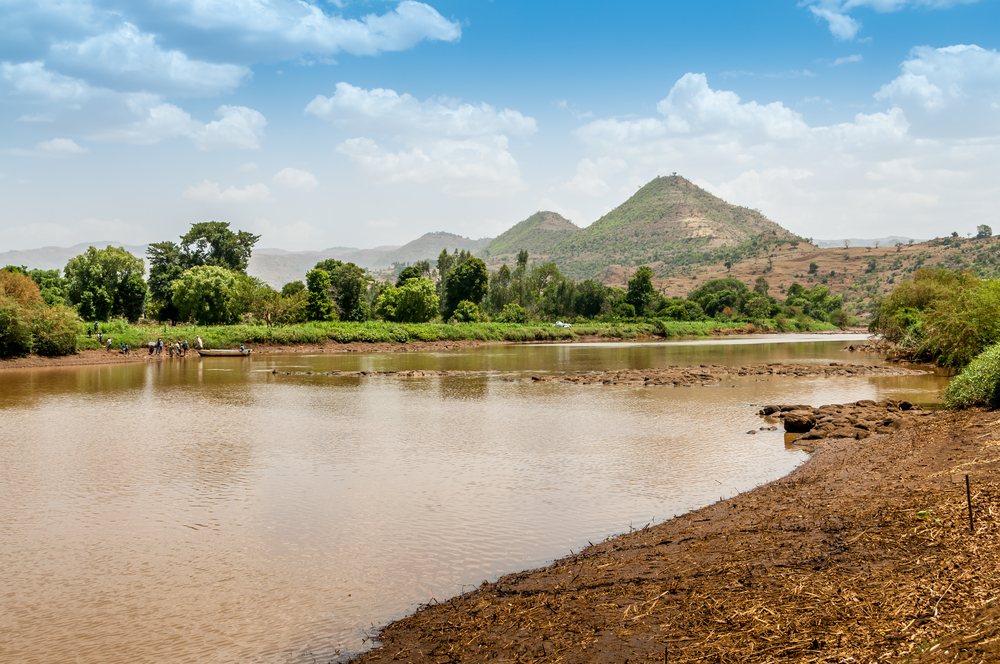 Blue,Nile,Is,A,River,Originating,At,Lake,Tana,In