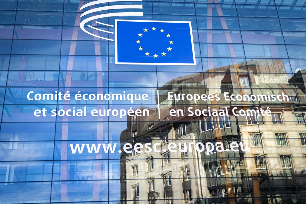 Brussels,,Brussels,-,25,09,2021:,Close-up,On,European,Economic