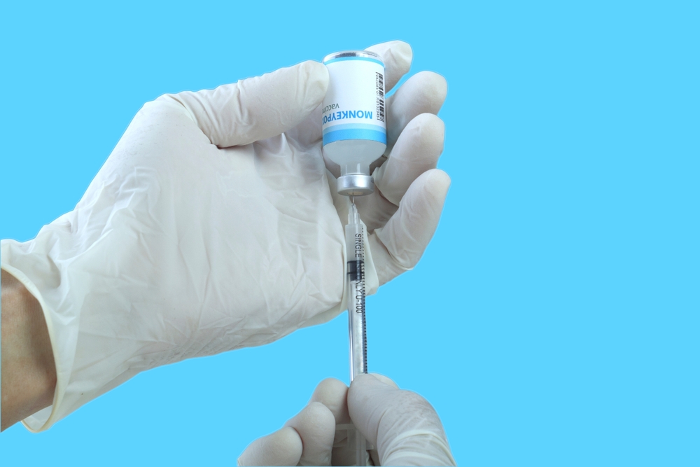 Monkeypox,Vaccine,In,Researcher,Hands.,Cropped,View,Of,The,Female
