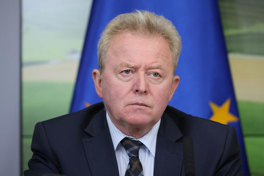 Agriculture ministers press conference in Warsaw